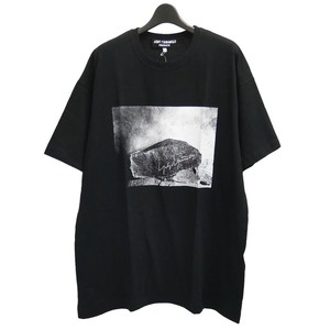 Yohji Yamamoto PRODUCE 2018aw Leslie Kee フォト Tシャツ　18aw プロデュース POUR HOMME プールオム レスリーキー ロゴ コットン 