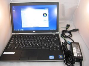 中古ノートパソコン デル(DELL) B5サイズ Latitude E6220 Core i5-2.5GHz(中古品)　(shin