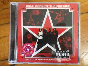 中古 CD エピック Live at the Grand Olympic Auditorium RAGE AGAINST THE MACHINE レイジ・アゲインスト・ザ・マシーン 管理No.21492