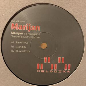 [ Marijan - Raver 1995 - Melodika - MELODIKA 01 ]