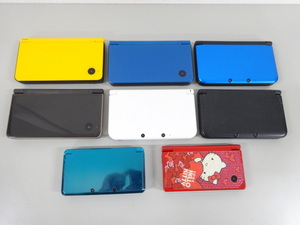 8点セット まとめて 動作確認済み 初期化済み Nintendo 任天堂 DS 3DS LL C/TWL-JPN C/UTL-JPN CTR-S-JPN-CO SPR-S-JPN-CO 本体