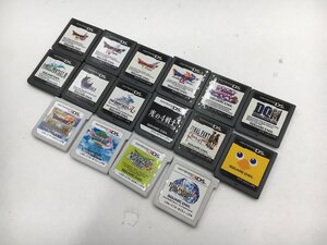 ♪▲【SQUARE ENIX】3DS/DS ゲームソフト ドラゴンクエスト/ファイナルファンタジーシリーズ 16点セット まとめ売り 0129 16