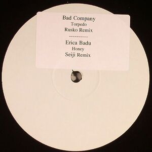 新品未使用 Erykah Badu/Bad Company -Honey -Seiji Remix- /Torpedo -Rusco Remix- 12inchレコード (0283)