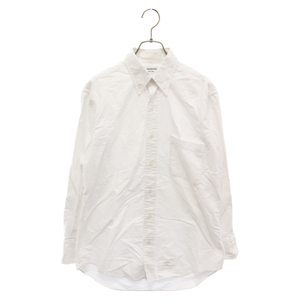 THOM BROWNE トムブラウン 14SS Basic lining Oxford Shirt MWL010CW5259 オックスフォードシャツ ボタンダウン長袖シャツ ホワイト