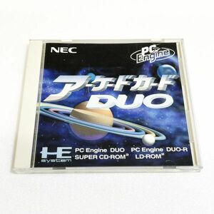 PCECD アーケードカードDUO【箱・説明書有り】清掃済 ４本まで１個口で同梱可 ＰＣエンジン CDーROM2