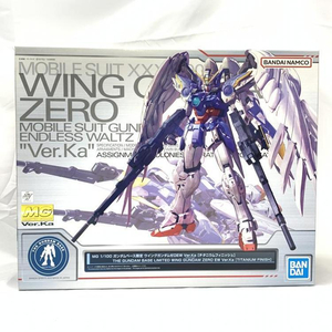 【中古】GダムS）810 MG 1/100 ウイングガンダムゼロEW Ver.Ka(チタニウムフィニッシュ)[240019469807]