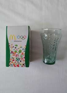 マクドナルド オリンピック コカ・コーラ グラス コップ ロンドンオリンピック コークグラス 2012 380ml グリーンMcDonald