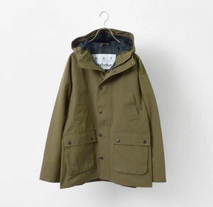 BARBOUR バブアー【美品】ビデイル フーデッド ウォータープルーフ ビデイル SL 2レイヤー ノンオイル カラー：ベージュ サイズ：Ｌ