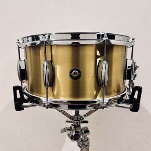 【激レア】Q Drum. Co 3mm Brass Plate 14×7