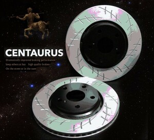 CENTAURUS ケンタウルス フィアット 500/500C/500S (チンクエチェント) ツインエア 0.9 ターボ 31209 フロント スリット ブレーキローター