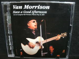 【中古CD】2CD / ヴァン・モリソン / VAN MORRISON / HAVE A GOOD AFTERNOON / LIVE AT CONGRESS HALL WARSAW, POLAND MAY 25, 2001 