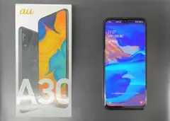 美品‼GalaxyA30 SIMフリー64GB+バッテリ100% フルセット‼️