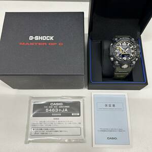 ★☆【保管品】 G-SHOCK Gショック MUDMASTER マッドマスター タフソーラー GWG-1000-1A3JF #8025☆★