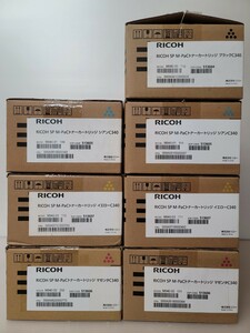 RICOH/ トナーカートリッジ/ SP M-Pac/C340/ リコー純正品/ 7本セット/ブラック①、 イエロー②、 シアン②、 マゼンタ②