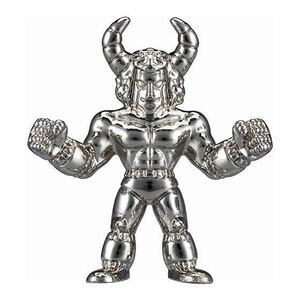 キン肉マン　ダイキャストキンケシ　バッファローマン　銀メッキver 新品　即決　検/悪魔将軍　ロビンマスク　キンケシフルアクション