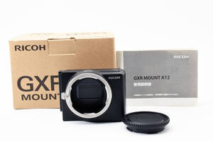 ★極上美品★ RICOH リコー GXR MOUNT A12 レンズマウントユニット ライカMマウント #2244151