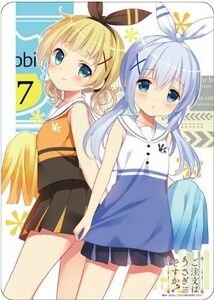 キャラクター万能ラバーマットご注文はうさぎですか　チノ＆シャロ