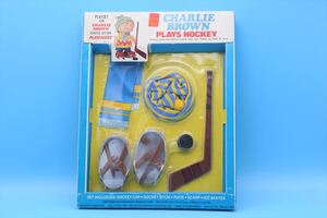 70s Determined SNOOPY Charlie brown Action Doll Outfits/PLAYS HOCKEY/ヴィンテージ チャーリーブラウン/スヌーピー/174811397