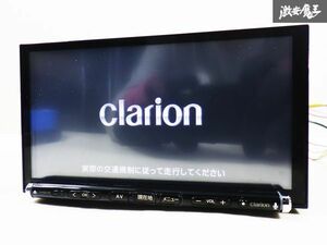 【保証付 動作OK】 clarion クラリオン SDナビ メモリーナビ NX615 地図データ 2015年 Bluetooth DVD再生 CD再生 SD USB カーナビ 棚