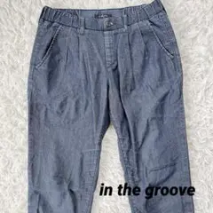 in the groove インザグルーヴ【 s】レディースパンツ　ウエストゴム