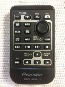 新品電池付属★送料無料★Pioneer★パイオニア★純正★カーオーディオ リモコン★CXE2833★中古★動作品★返金保証あり