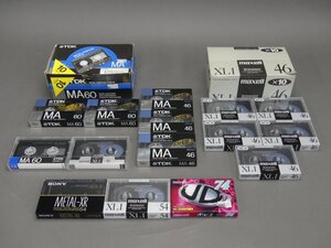 s622 未使用 カセット テープ メタルポジション ハイポジ ノーマル まとめて XLI MA46 等 マクセル TDK ソニー