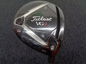 中古 タイトリスト VG3 2018/TitleistVGF(JP)/R/15[5093]■松山