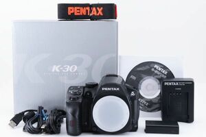 『元箱付き』ペンタックス PENTAX K30ボディ ブラック