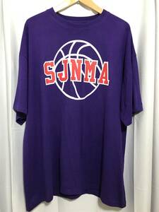 GILDAN Dry Blend basketball print T shirt ギルダン　プリントTシャツ　バックプリント　US古着　XLサイズ