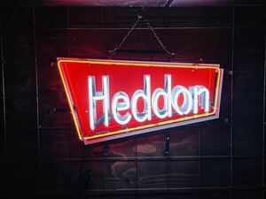 へドン Heddon ネオン 看板 照明 オールドルアー バナー ダイワ トップ道 ZEAL バス ザウルス バグリー ボーマー ラパラ メガバス ハーレー