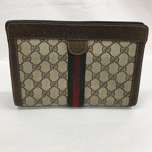 GUCCI グッチ　セカンドバッグ シェリーライン GGスプリーム 67・014・2125【DAAJA108】