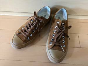 コンバースCONVERSE オールスター　スニーカー　スエード　ブラウン　24.0