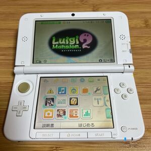 ジャンク ニンテンドー 3DS LL 本体 ミント ホワイト ジャンク