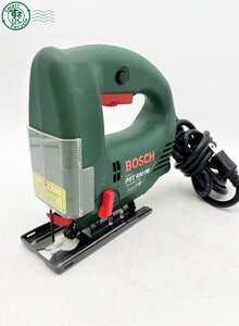 AK0605984　□BOSCH ボッシュ 木材用 ジグソー 電動のこぎり 中古品 現状品 通電確認済み グリーン 工具 電動工具 PST650PE