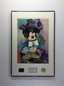 DEATH NYC 額付き 世界限定100枚 アートポスター ドミッキーマウス ゴブリン 浮世絵 うきよえ 現代アート