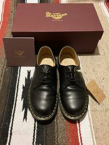 英国製 Dr Martens 1461 3ホール ブラック ドクターマーチン UK6 MADE IN ENGLAND 25cm 箱有り 美品