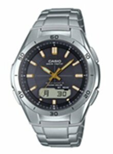 お値打ち カシオ CASIO ウェブセプター　マルチバンド6　電波ソーラー時計 中国も対応　WVA-M640D-1A3JF