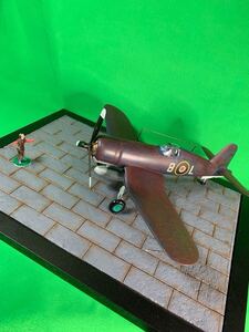 【塗装完成品】1/48 scale チャンスヴォート・コルセア F4U-1Aイギリス海軍所属機仕様 ハセガワ 戦闘機