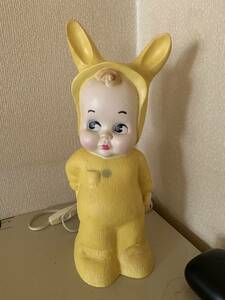 HEICOハイコLapin&MeBABY LAPIN LAMPSベイビーランプ中古　イエロー 趙レア