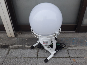 中古 日動工業 100Vディスクボール 100WLED投光器 L100W-AB-50K 新でん