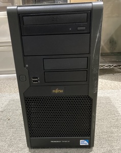 #OG# サーバー 富士通 FUJITSU PRIMERGY TX100 S1 intel Pentium Windows 7 Home Premium HDD 500GB メモリ 1GB #O-211114