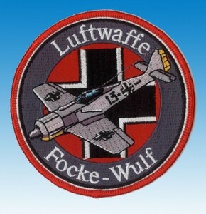 Focke-Wulf 190 Luftwaffe　ワッペン