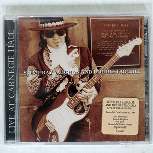 US盤 STEVIE RAY VAUGHAN & DOUBLE TROUBLE/LIVE AT CARNEGIE HALL/EPIC EK68163 □