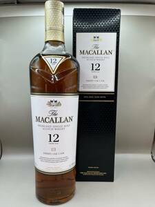 S445★MACALLAN（マッカラン）12年 シェリーオークカスク 40％ 700ml