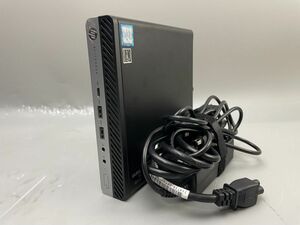 ★1円スタート★第8世代★HP EliteDesk 800 G4 DM Core i5 8500T 8GB 500GB Win10 Pro 保証付き★AC付★