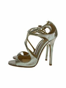 JIMMY CHOO◆サンダル/34.5/SLV