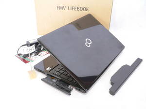 極超美品 富士通 LIFEBOOK AH30/A3 ●SSD256GB●15.6HD●AMD Dual-Core E1-7010-1.50GHz●MEM4GB●Win11Pro●Office2021Pro●Sマルチ