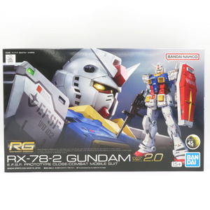 未組立品 1/144 RG RX-78-2 ガンダム Ver2.0 「機動戦士ガンダム」 [2700762] BANDAI SPIRITS バンダイスピリッツ プラモデル