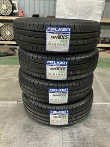 ファルケン シンセラ SN832 175/65R14 2022年式 未使用品 4本セット E11 ノート GE6 フィット エナセーブ