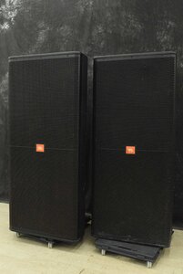 【直】F☆JBL JBL SRX725 スピーカー ペア 法人様のみ JITBOX利用可能 かご台車一個専用 ☆中古☆